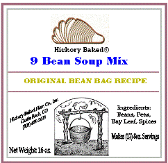 bean soup label
